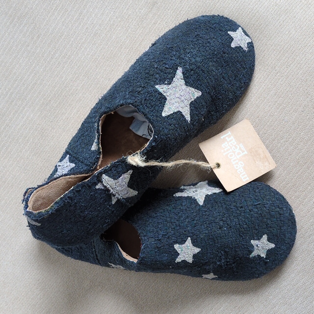 Magnolia Pearl Vintage Quilted Textile Cleo Caravan Shoe In Stargazer Size 41